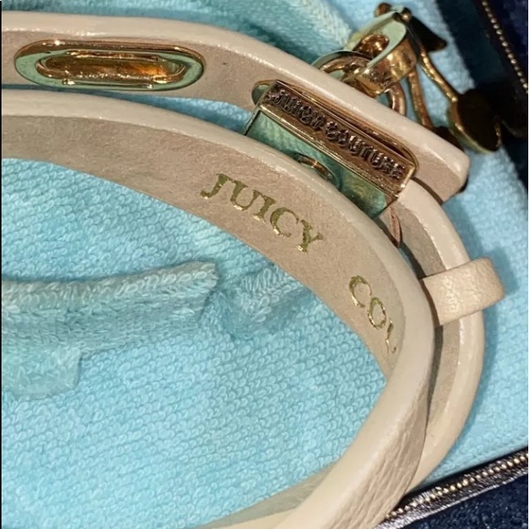 JUICY COUTURE GOLD CHERRIES CHARM BRACELET - Picture 4 of 6